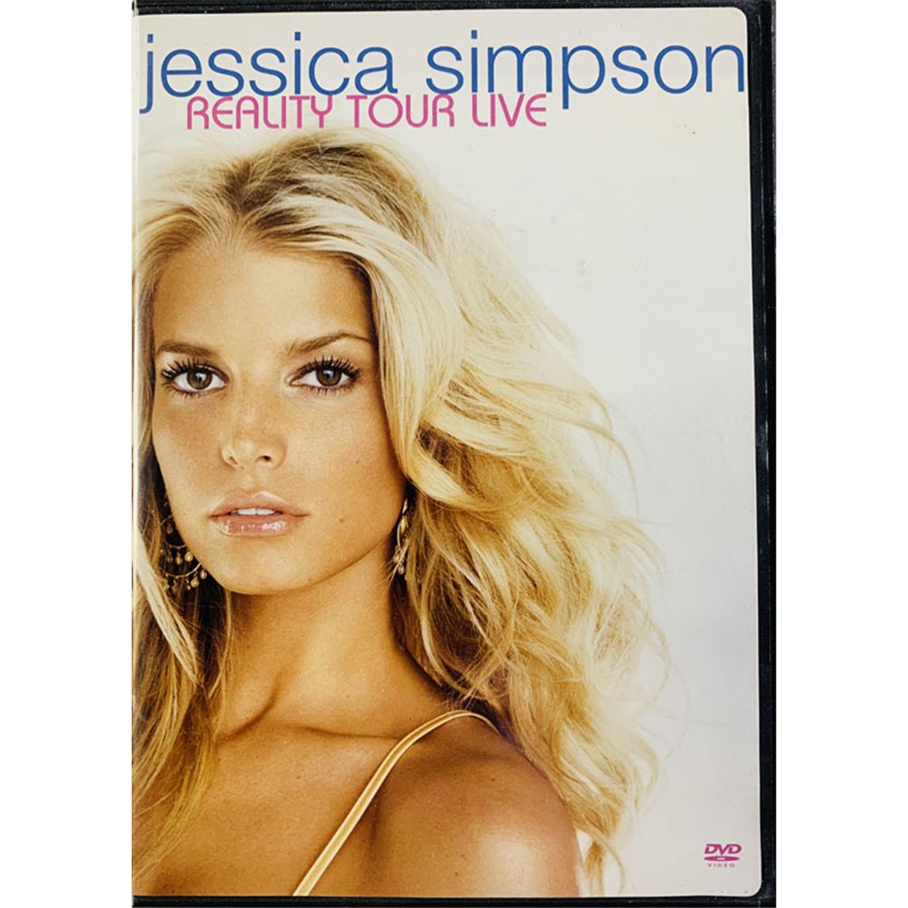DVD - Simpson Jessica DVD Reality tour live  kansi EX levy EX Käytetty DVD