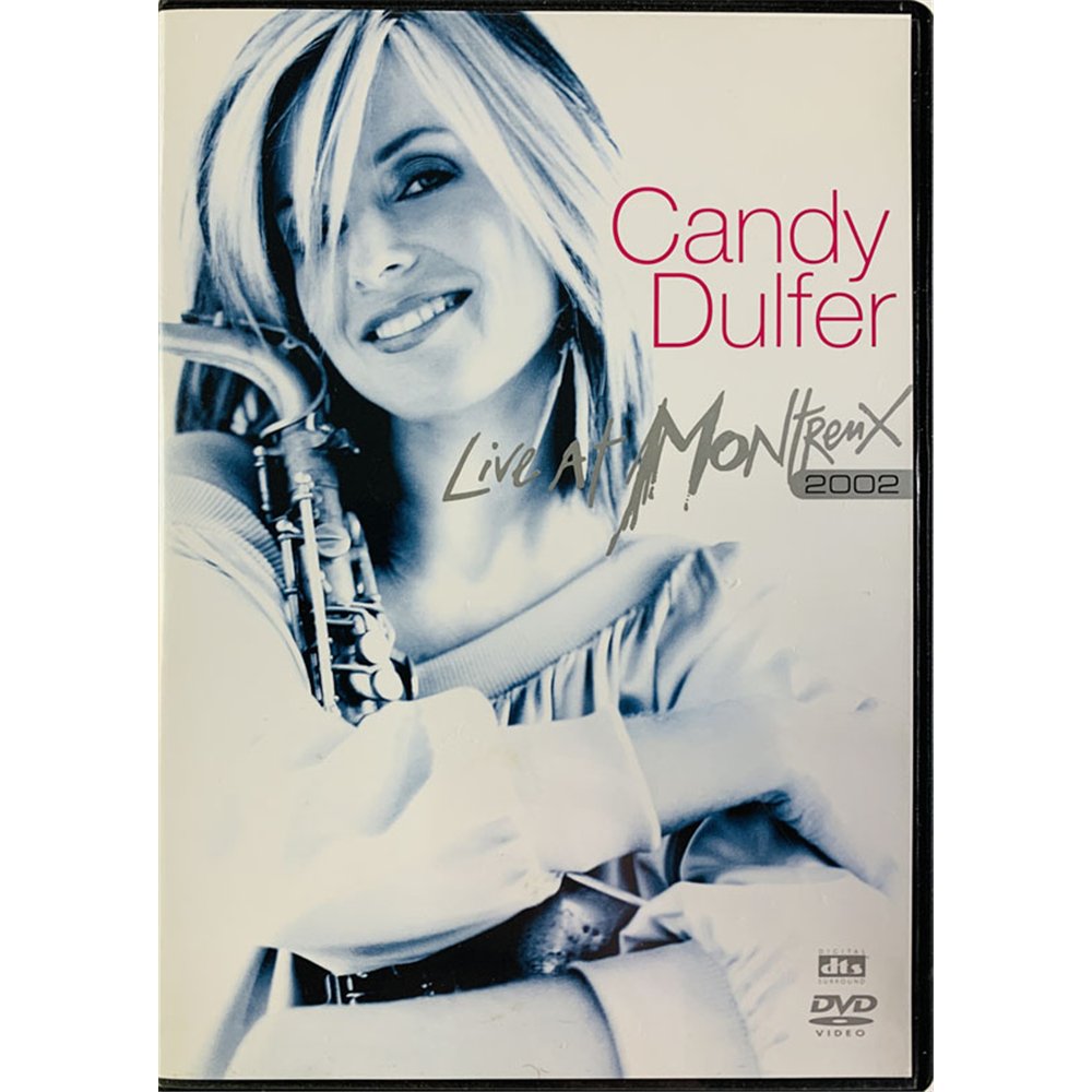 DVD - Dulfer Candy DVD Live at Montreux 2002  kansi EX levy EX Käytetty DVD