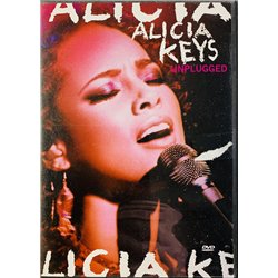 DVD - Keys Alicia DVD Unplugged  kansi EX levy EX Käytetty DVD