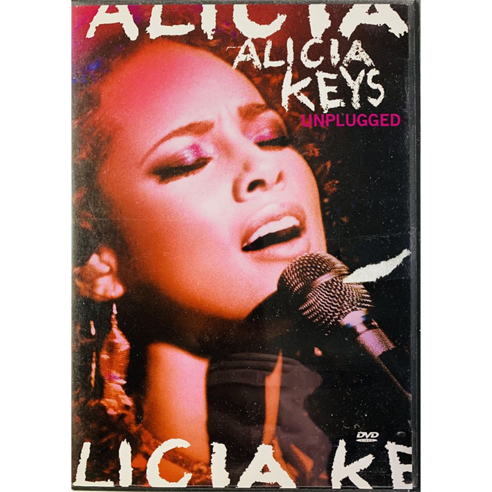 DVD - Keys Alicia DVD Unplugged  kansi EX levy EX Käytetty DVD