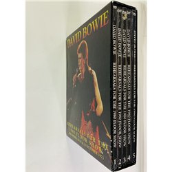 DVD - Bowie David DVD Rehearsals For The 1980 Floor Show 5DVD  kansi EX levy EX Käytetty DVD