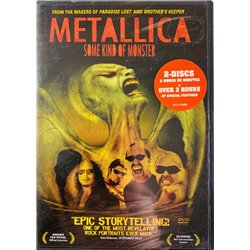 DVD - Metallica DVD Some kind of monster 2DVD ei suomitekstitystä  kansi EX levy EX Käytetty DVD