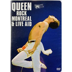 DVD - Queen DVD Rock Montreal & live aid 2DVD  kansi EX levy EX Käytetty DVD