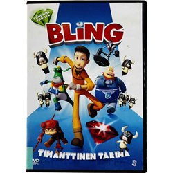 DVD - Elokuva Käytetty DVD BLING timanttinen tarina  kansi EX levy EX- Käytetty DVD