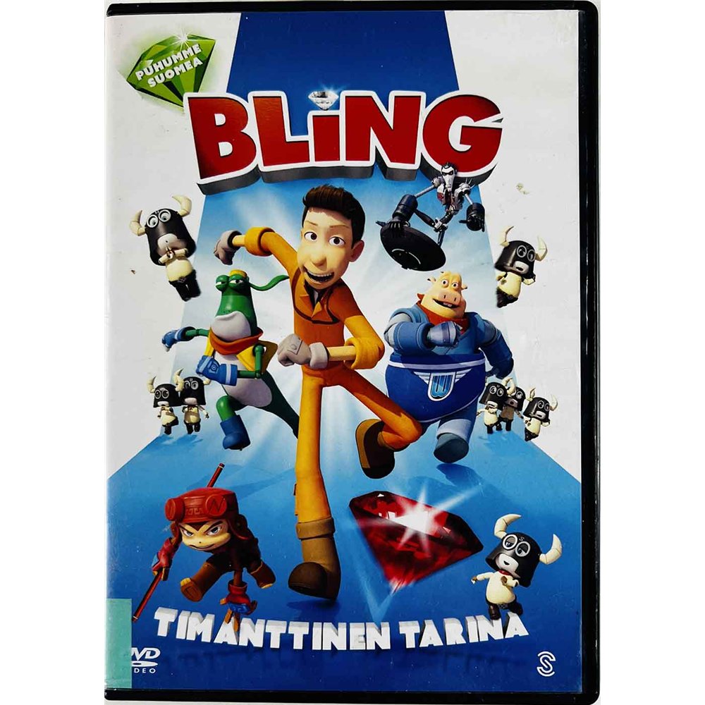 DVD - Elokuva Käytetty DVD BLING timanttinen tarina  kansi EX levy EX- Käytetty DVD