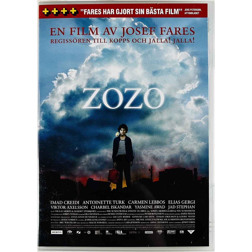 DVD - Elokuva Käytetty DVD Zozo  kansi EX levy EX Käytetty DVD