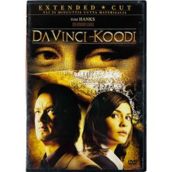 DVD - Elokuva Käytetty DVD Da Vinci-koodi, extended cut 25min lisämateriaalia  kansi EX- levy EX Käytetty DVD