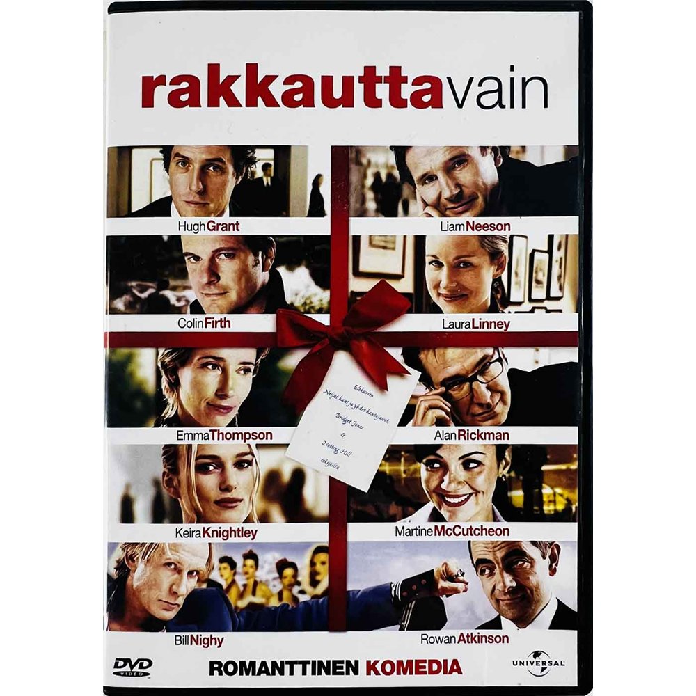 DVD - Elokuva Käytetty DVD Rakkautta vain  kansi EX levy EX Käytetty DVD