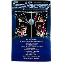 SOS Band, Candi Staton, Shakatak 1985 SLTK 14 Soul Factory 2 c musikkassett