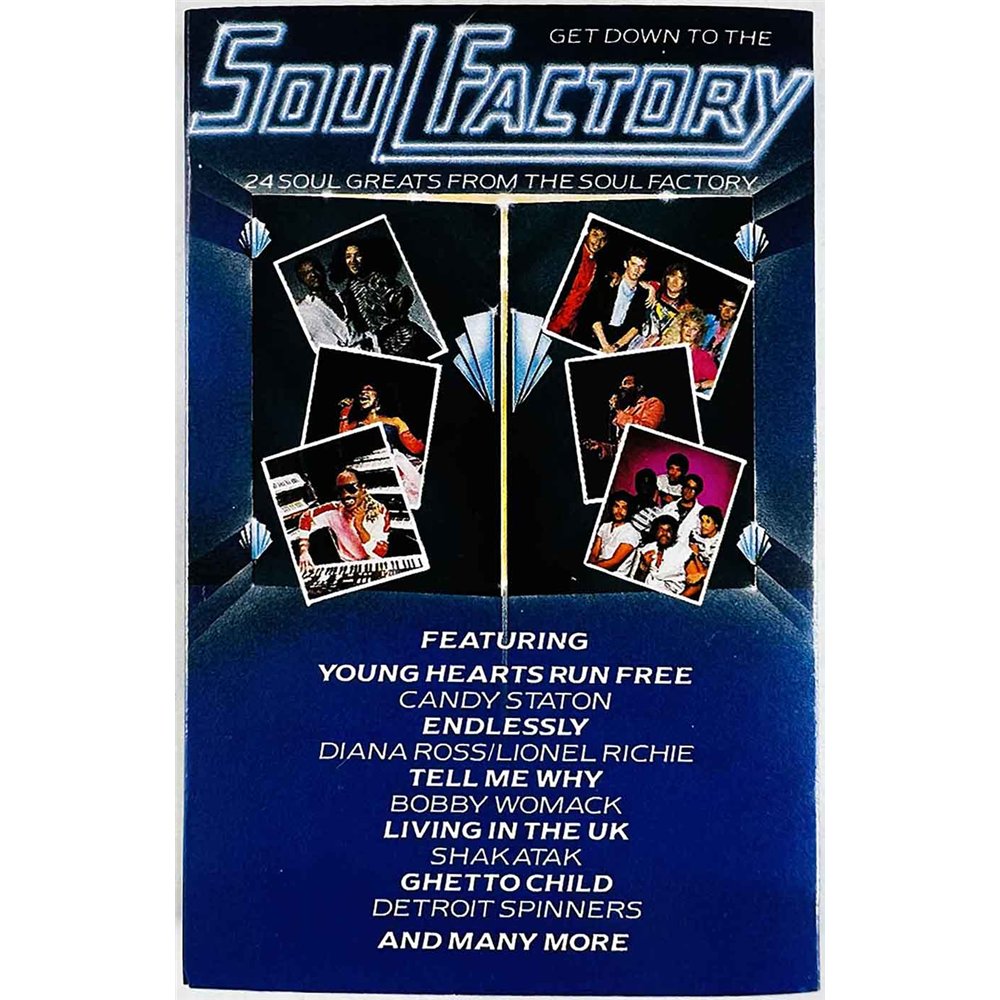 SOS Band, Candi Staton, Shakatak 1985 SLTK 14 Soul Factory 2 c musikkassett