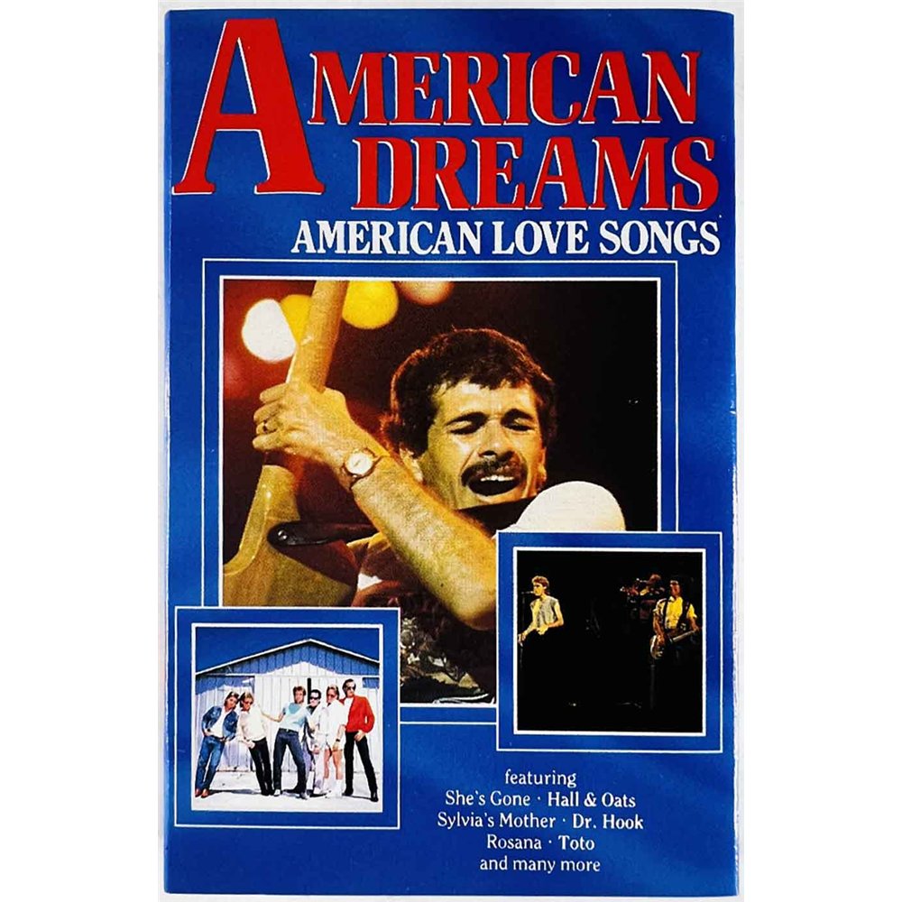 Kansas, Steve Perry, Boston, Pat Benatar 1983 SLTK 12 American Dreams volume 2 c musikkassett
