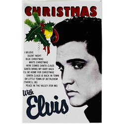 Elvis: Christmas kansipaperi EX , musiikkikasetin kunto EX käytetty kasetti