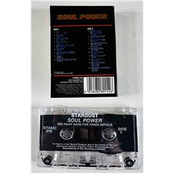 James Brown, Sade, Manhattans: Soul Power kansipaperi EX , musiikkikasetin kunto EX käytetty kasetti