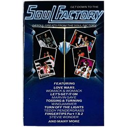 Marvin Gaye, Stevie Wonder, Wilson Pickett 1985 SLTK 14 1 Soul Factory 1 c musikkassett