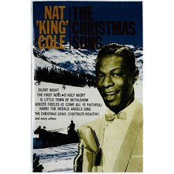 Cole Nat King: The Christmas songs kansipaperi EX , musiikkikasetin kunto EX käytetty kasetti