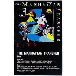 Manhattan Transfer 1987 781 723-4 Live c musikkassett