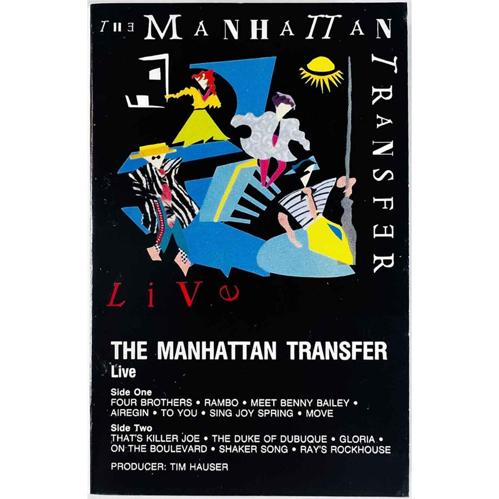 Manhattan Transfer 1987 781 723-4 Live c musikkassett