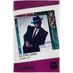 Elton John: Jump Up! kansipaperi VG+ , musiikkikasetin kunto EX käytetty kasetti