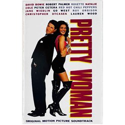 Roy Orbison, Natalie Cole, David Bowie: Pretty Woman kansipaperi EX , musiikkikasetin kunto EX käytetty kasetti