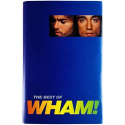Wham!: The best of Wham! kansipaperi EX , musiikkikasetin kunto EX käytetty kasetti