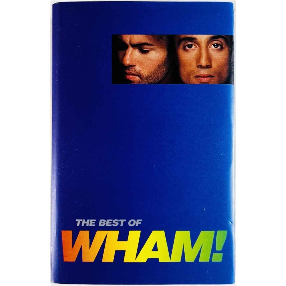 Wham!: The best of Wham! kansipaperi EX , musiikkikasetin kunto EX käytetty kasetti