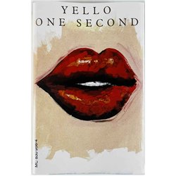 Yello: One second kansipaperi EX , musiikkikasetin kunto EX käytetty kasetti