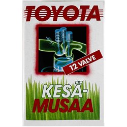 Luv Bug, Albert West, Style, Kirah: Toyota Kesämusaa kansipaperi EX , musiikkikasetin kunto EX käytetty kasetti
