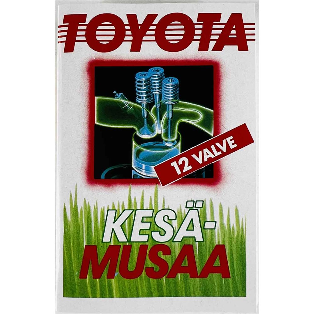Luv Bug, Albert West, Style, Kirah: Toyota Kesämusaa kansipaperi EX , musiikkikasetin kunto EX käytetty kasetti