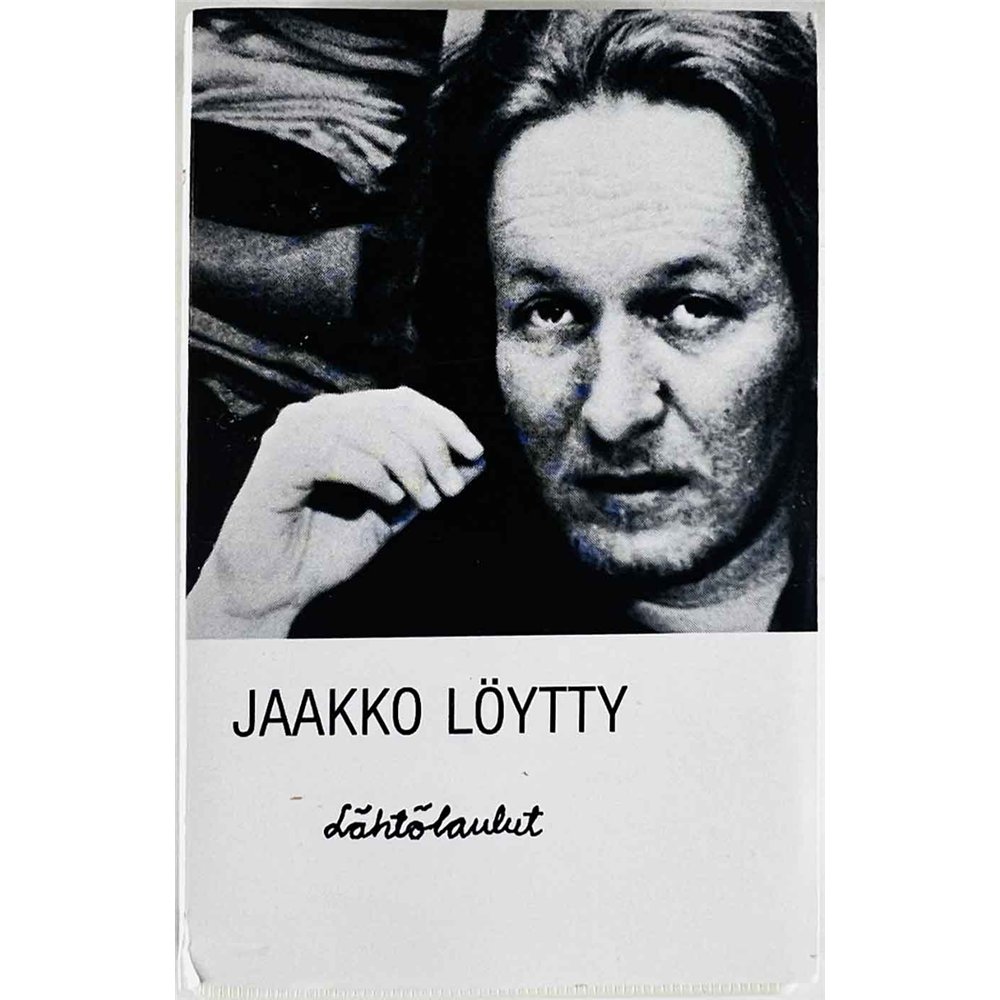 Löytty Jaakko: Lähtölaulut kansipaperi VG , musiikkikasetin kunto EX käytetty kasetti