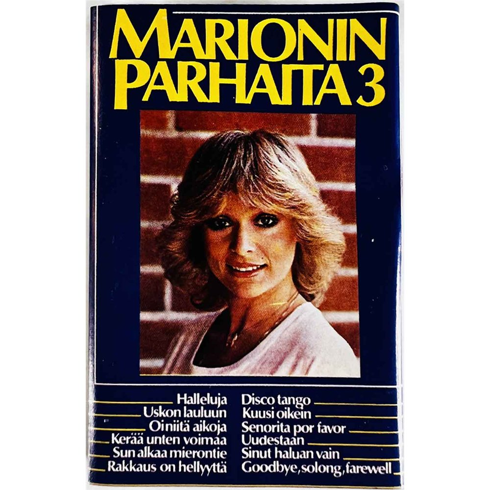 Marion 1979 9C 238-38344 Marionin parhaita 3 c musikkassett