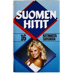 Jussi Lammela, Arja Koriseva, Markus: Suomen hitit 16 kotimaista suosikkia kansipaperi EX , musiikkikasetin kunto EX käytetty ka