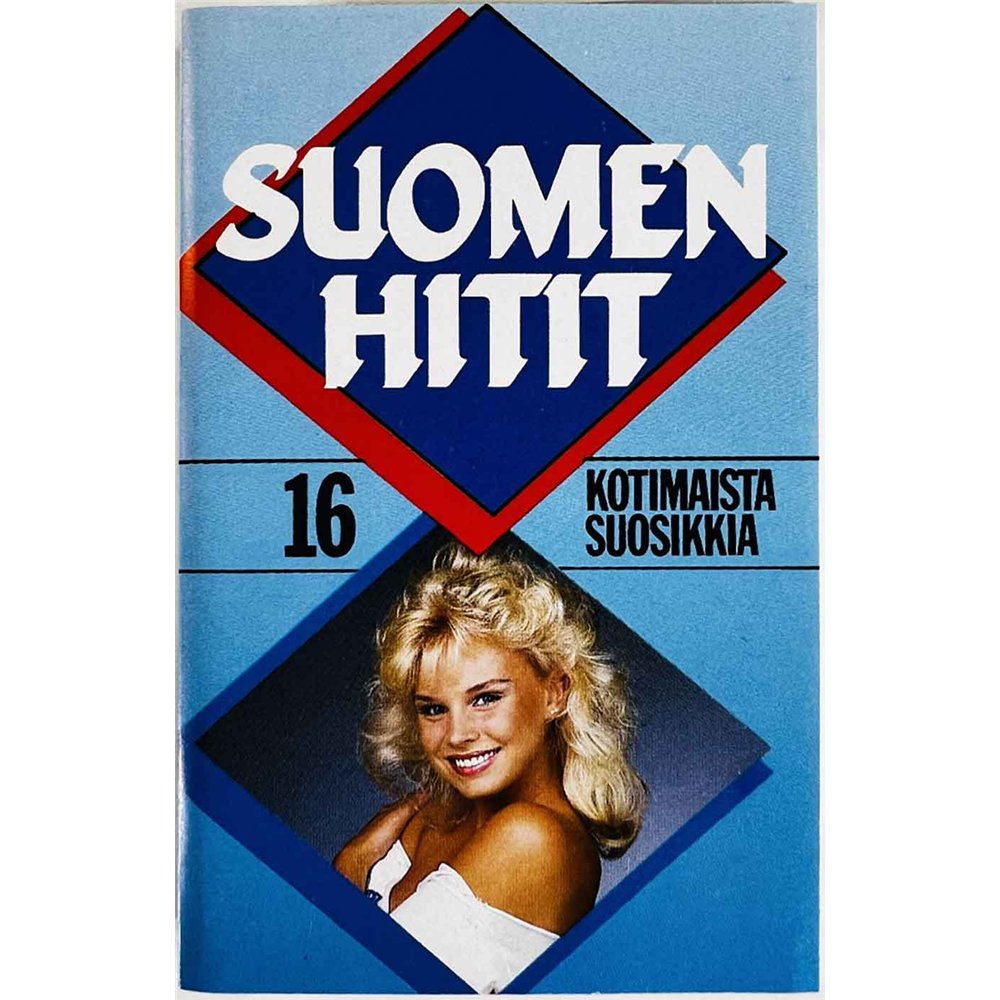 Jussi Lammela, Arja Koriseva, Markus: Suomen hitit 16 kotimaista suosikkia kansipaperi EX , musiikkikasetin kunto EX käytetty ka