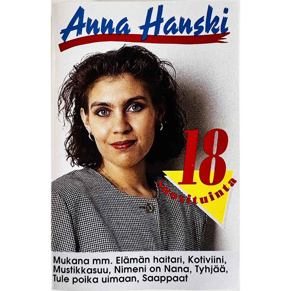 Hanski Anna 1991 SEMC 051 18 suosituinta c musikkassett