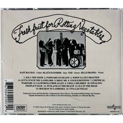 Dead Kennedys 1980 MFO 42907 Fresh fruit for rotting vegetables Used CD