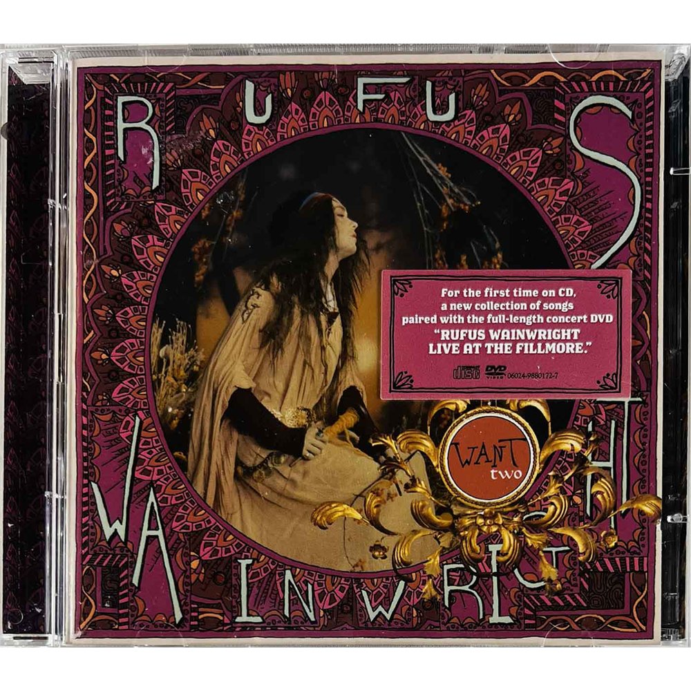 Wainwright Rufus 2005 0602498801727 Want Two CD + DVD Used CD