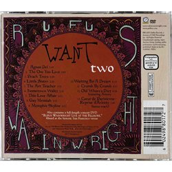 Wainwright Rufus 2005 0602498801727 Want Two CD + DVD Used CD