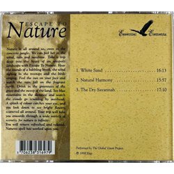 Global Vision Project Käytetty CD Escape To Nature kansivihko EX CD:n kunto EX Käytetty CD