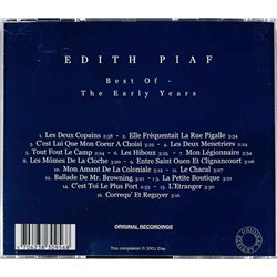Piaf Edith 2001 50410302 Best of - The early years Used CD