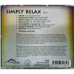 Karunesh, Kamal, Sangit Om 1998 NGH-CD-364ED Simply Relax Vol.1: Unveil the mystery of sound Used CD