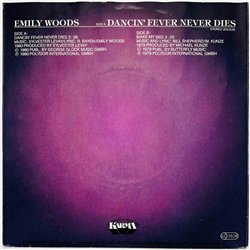 Emily Woods 1979 2023 129 Dancin' Fever Never Dies 7” single