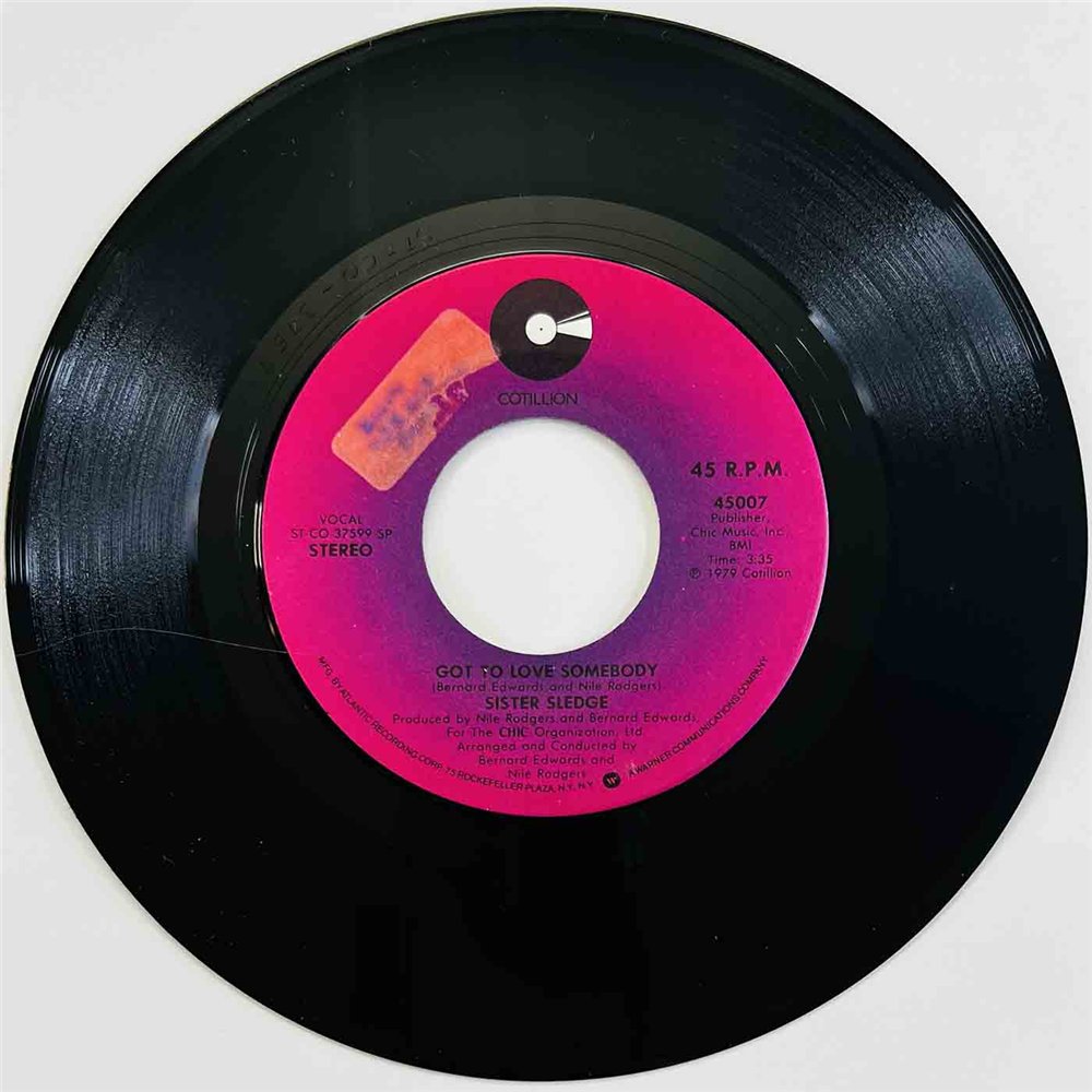 Sister Sledge 1979 45007 Got To Love Somebody 7” single