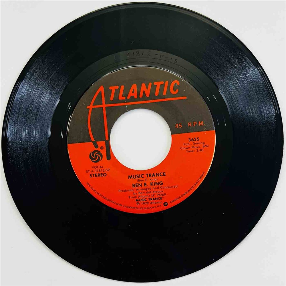 King Ben E. 1979 3635 Music Trance 7” single