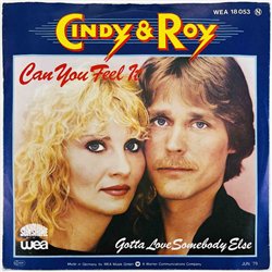 Cindy And Roy 1979 WEA 18 053 Can You Feel It 7” single