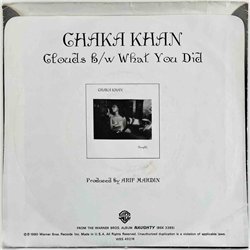 Khan Chaka 1980 WBS 49216 Clouds 7” single