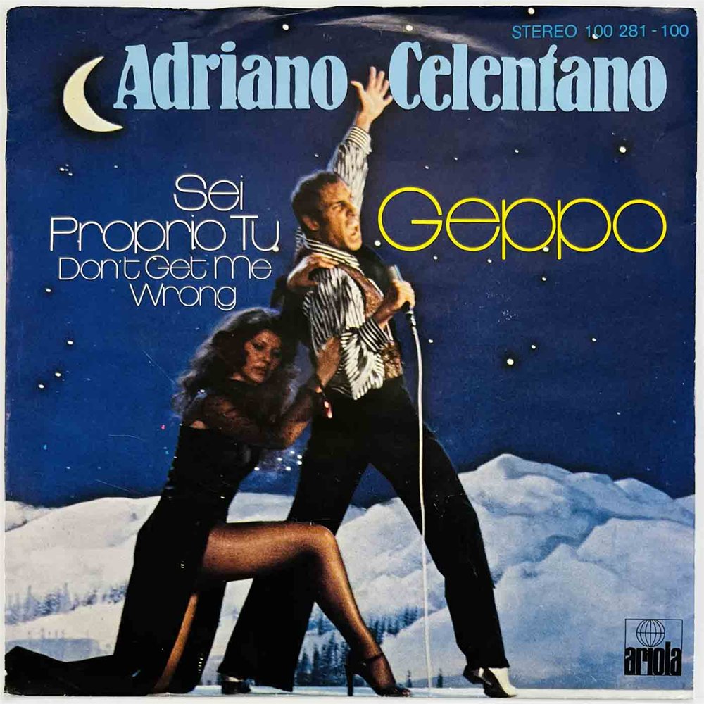 Adriano Celentano 1978 100 281 Geppo 7” single