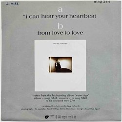 Rea Chris 1983 MAG 244 I Can Hear Your Heartbeat 7” single
