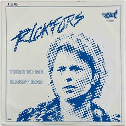 Rickfors single 7” Turn To Me  kansi VG+ levy EX käytetty vinyylisingle PS