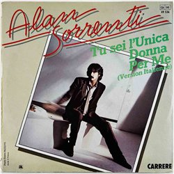 Alan Sorrenti 1979 45 T All Day In Love 7” single