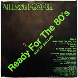 Village People 1979 ADS 632 Ready For The 80's 7” single