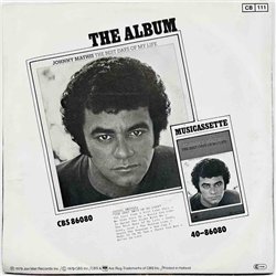 Johnny Mathis & Jane Olivor 1979 CBS 7091 The Last Time I Felt Like This 7” single